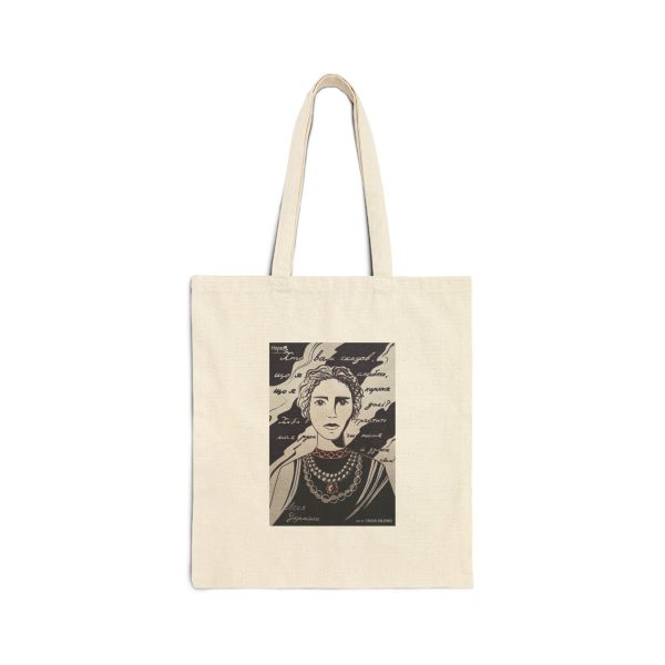 Cotton Canvas Tote Bag - Lesya Ukrainka