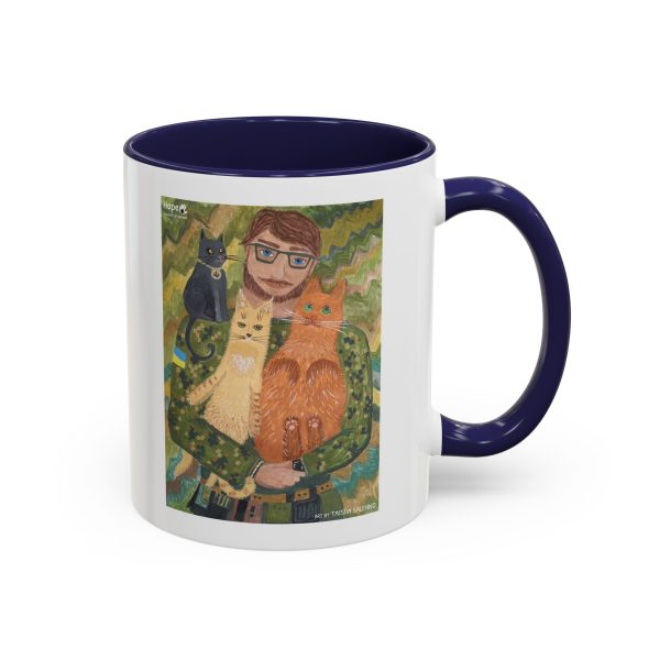 Coffee Mug - Defender with Cats - Image 5