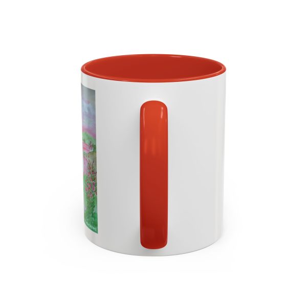 Coffee Mug - Girl with Flowers - Image 16