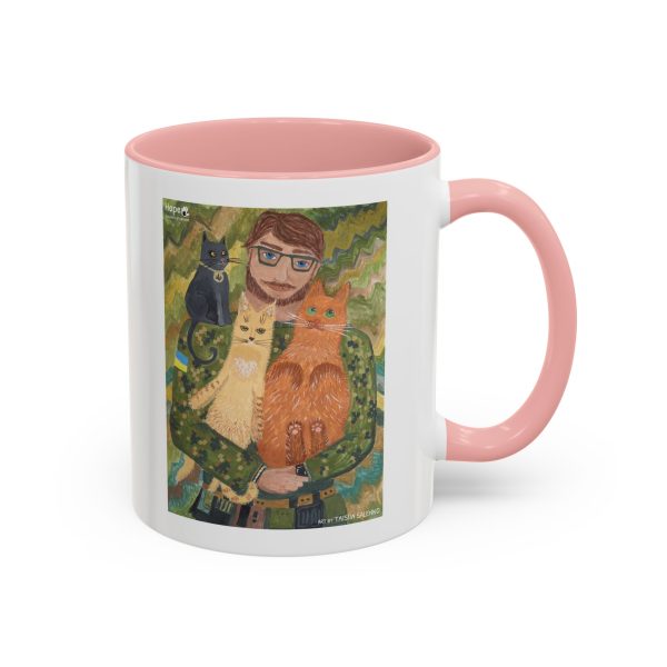 Coffee Mug - Defender with Cats - Image 9