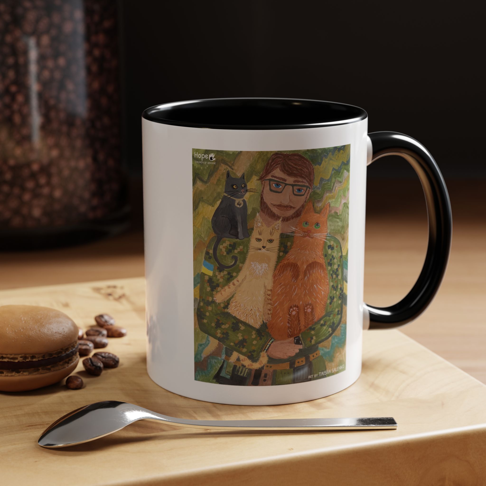 Coffee Mug – Defender with Cats