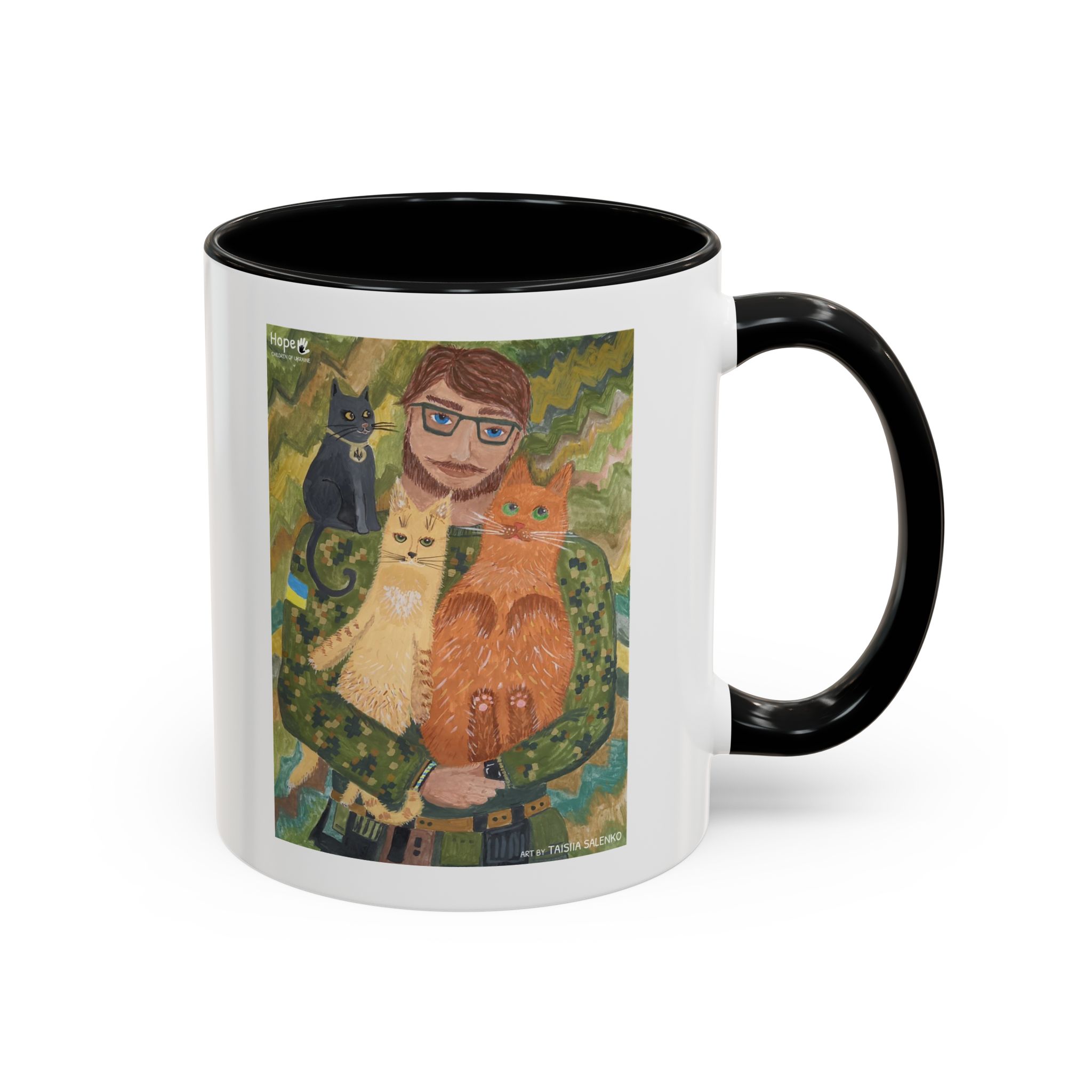 Coffee Mug – Defender with Cats