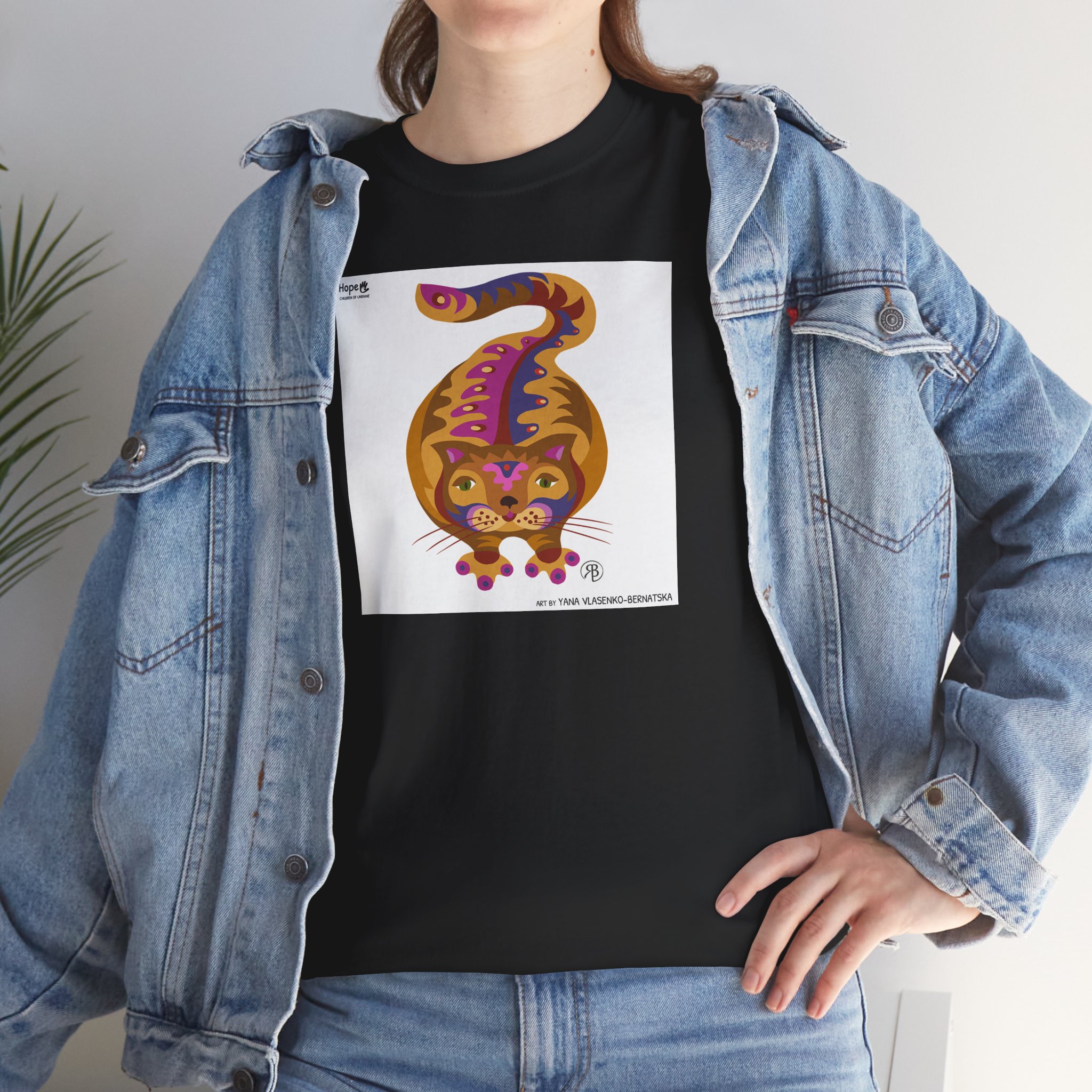 Unisex Heavy Cotton Tee – Stretch & Prowl - Image 5