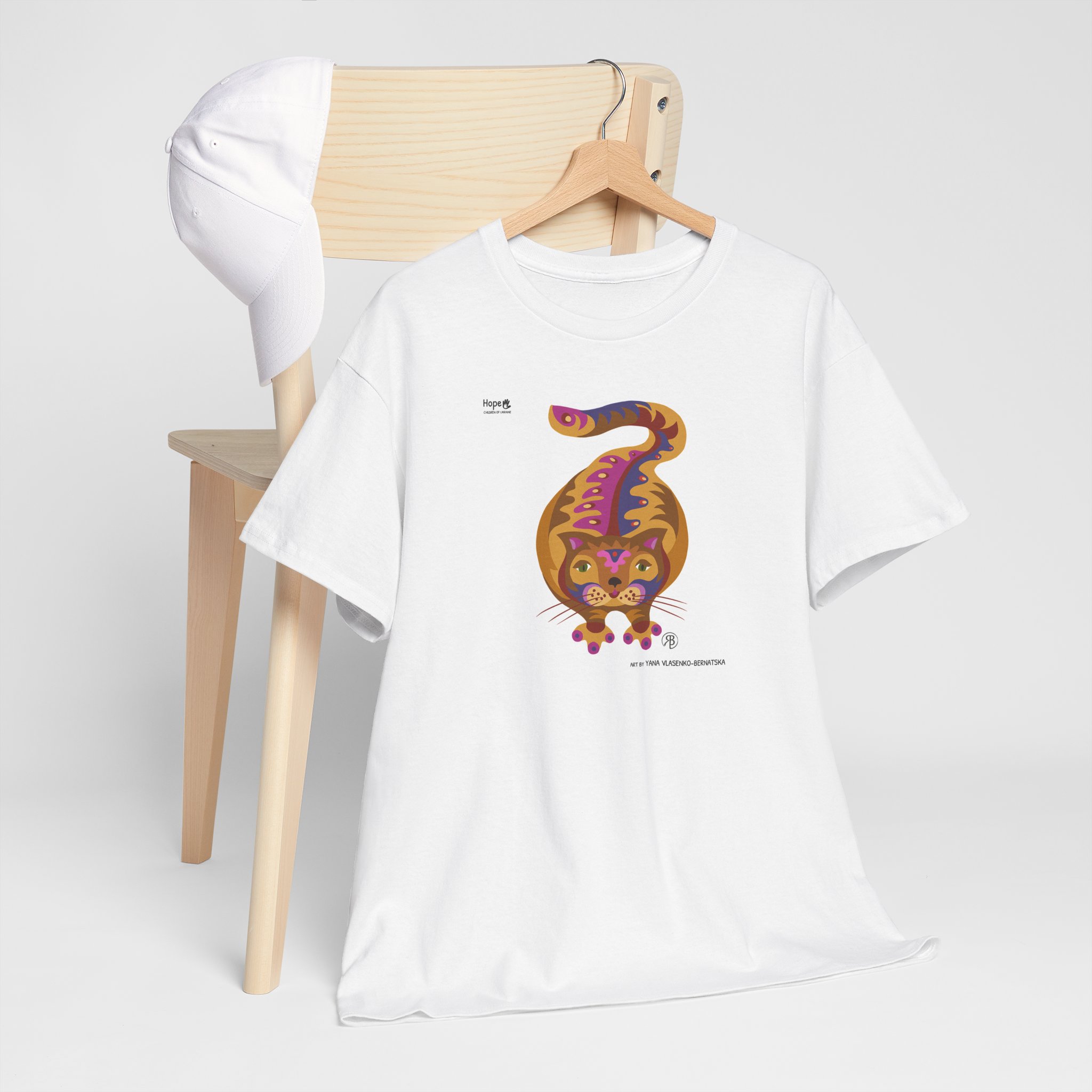 Unisex Heavy Cotton Tee – Stretch & Prowl - Image 10