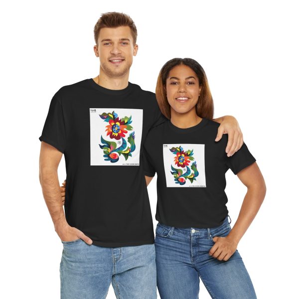 Unisex Heavy Cotton Tee – Rooted in Light - Image 2
