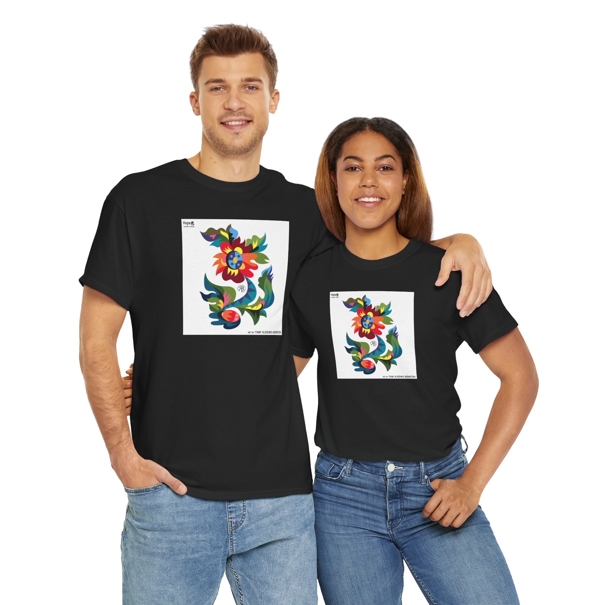 Unisex Heavy Cotton Tee – Rooted in Light