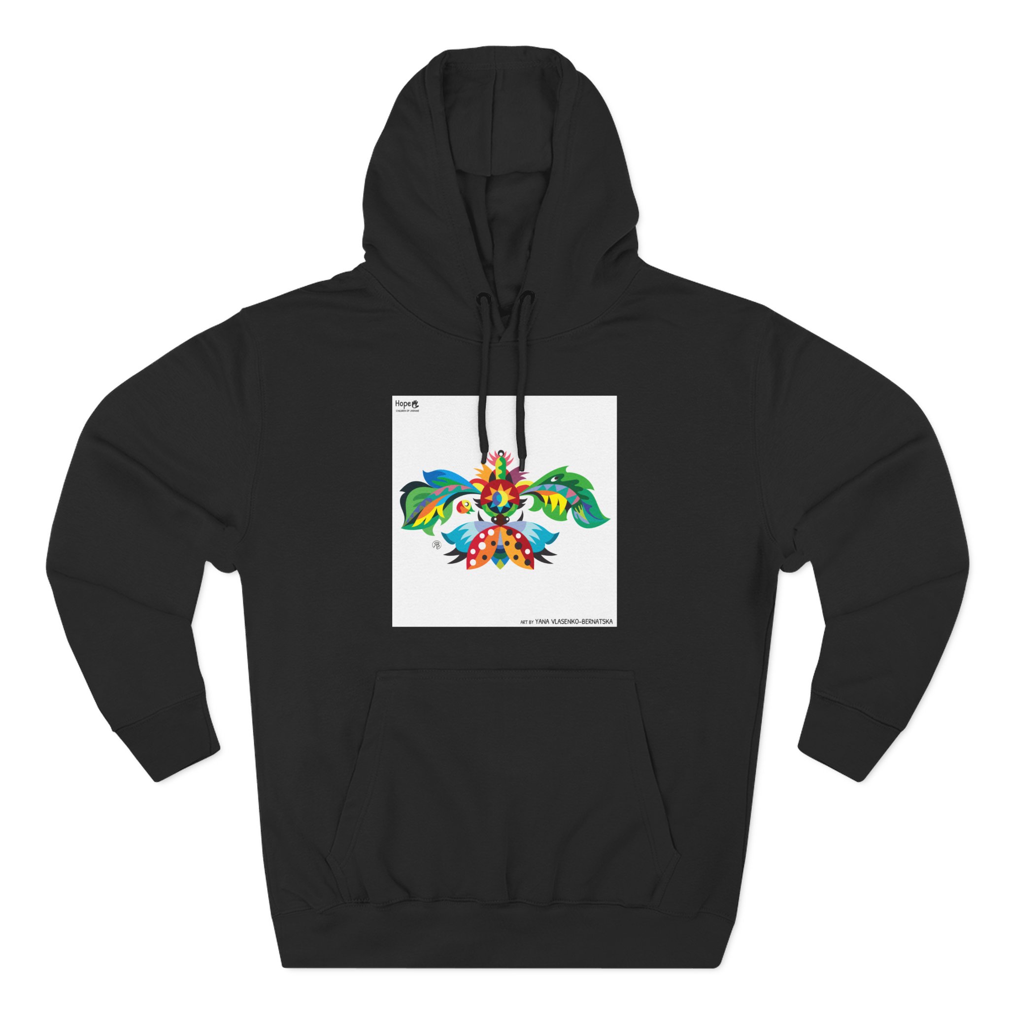 Three-Panel Fleece Hoodie – Balance of Worlds