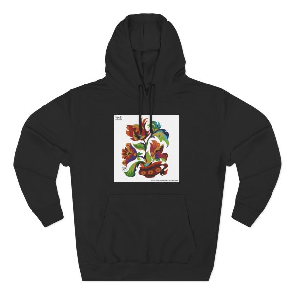 Three-Panel Fleece Hoodie – Cup of Bloom