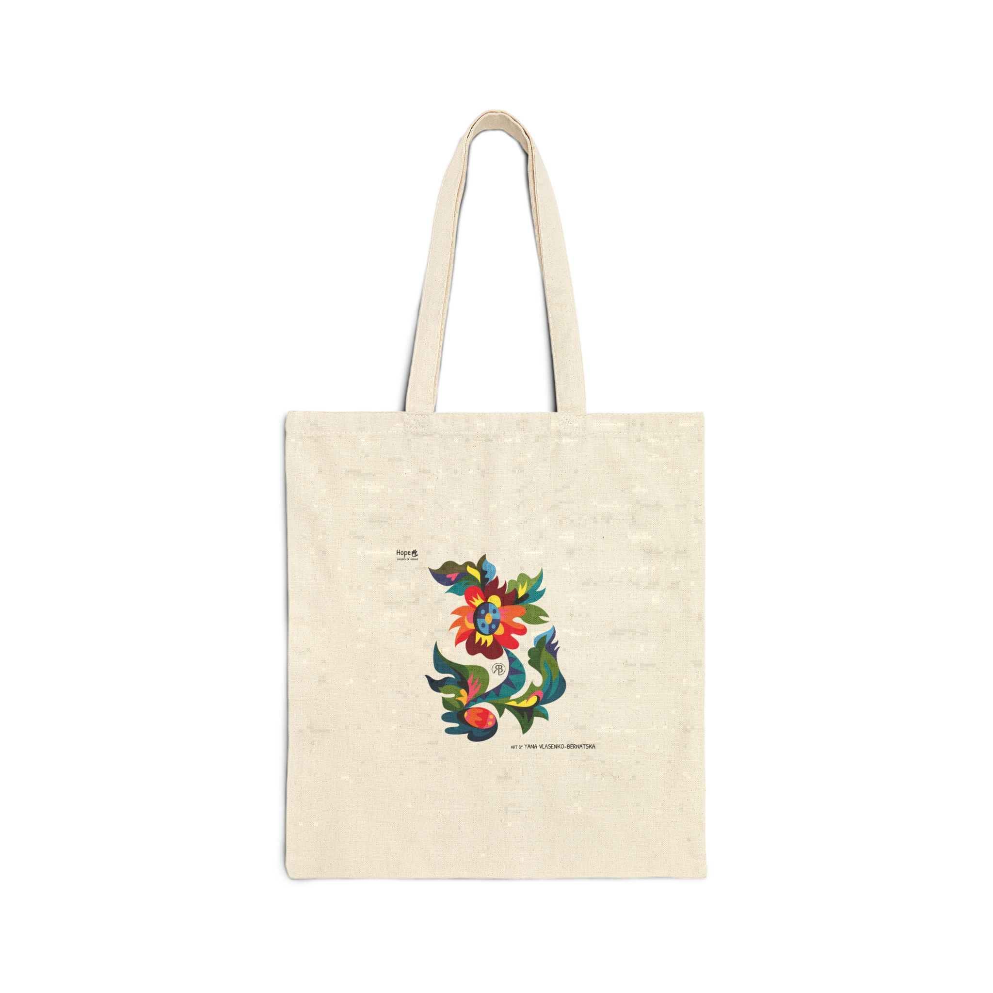 Cotton Canvas Tote Bag – Rooted in Light