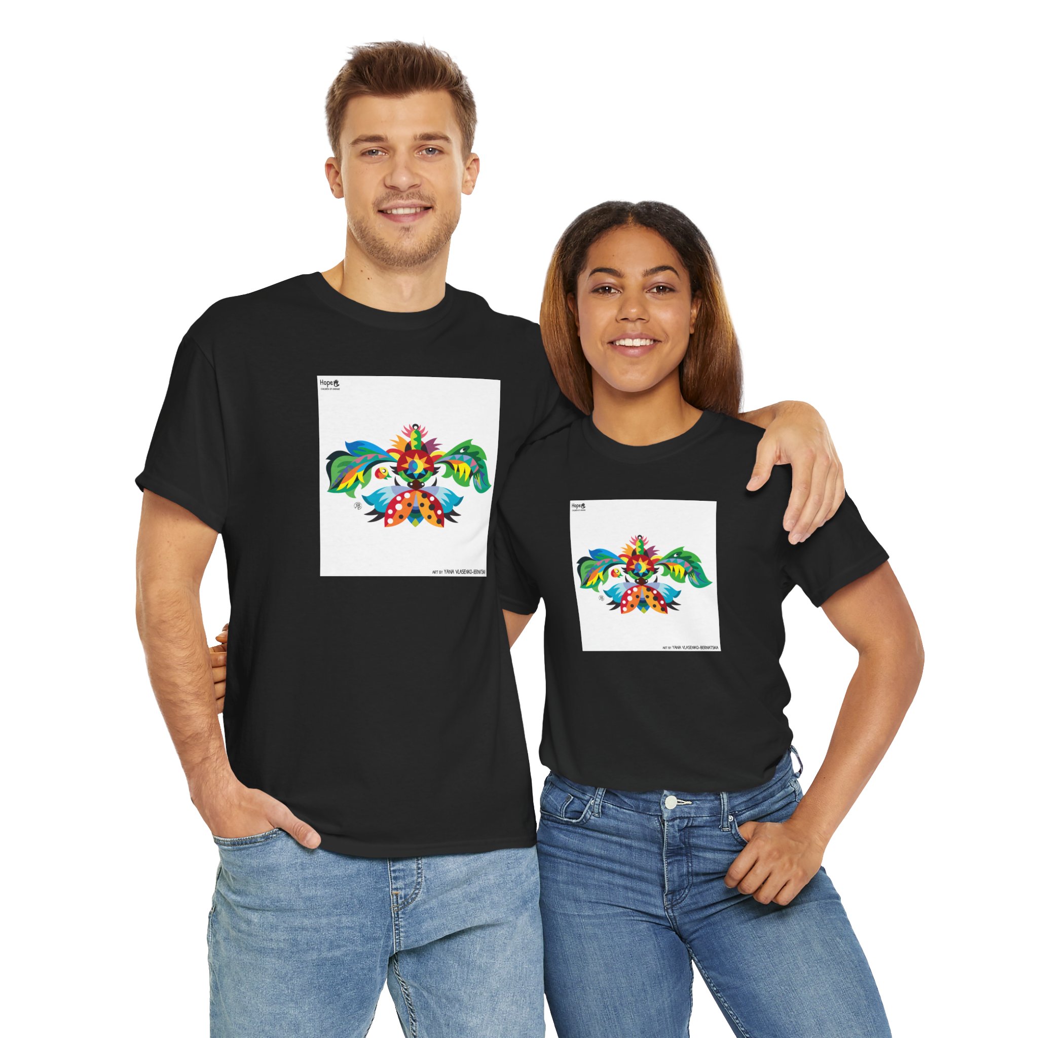 Unisex Heavy Cotton Tee – Balance of Worlds