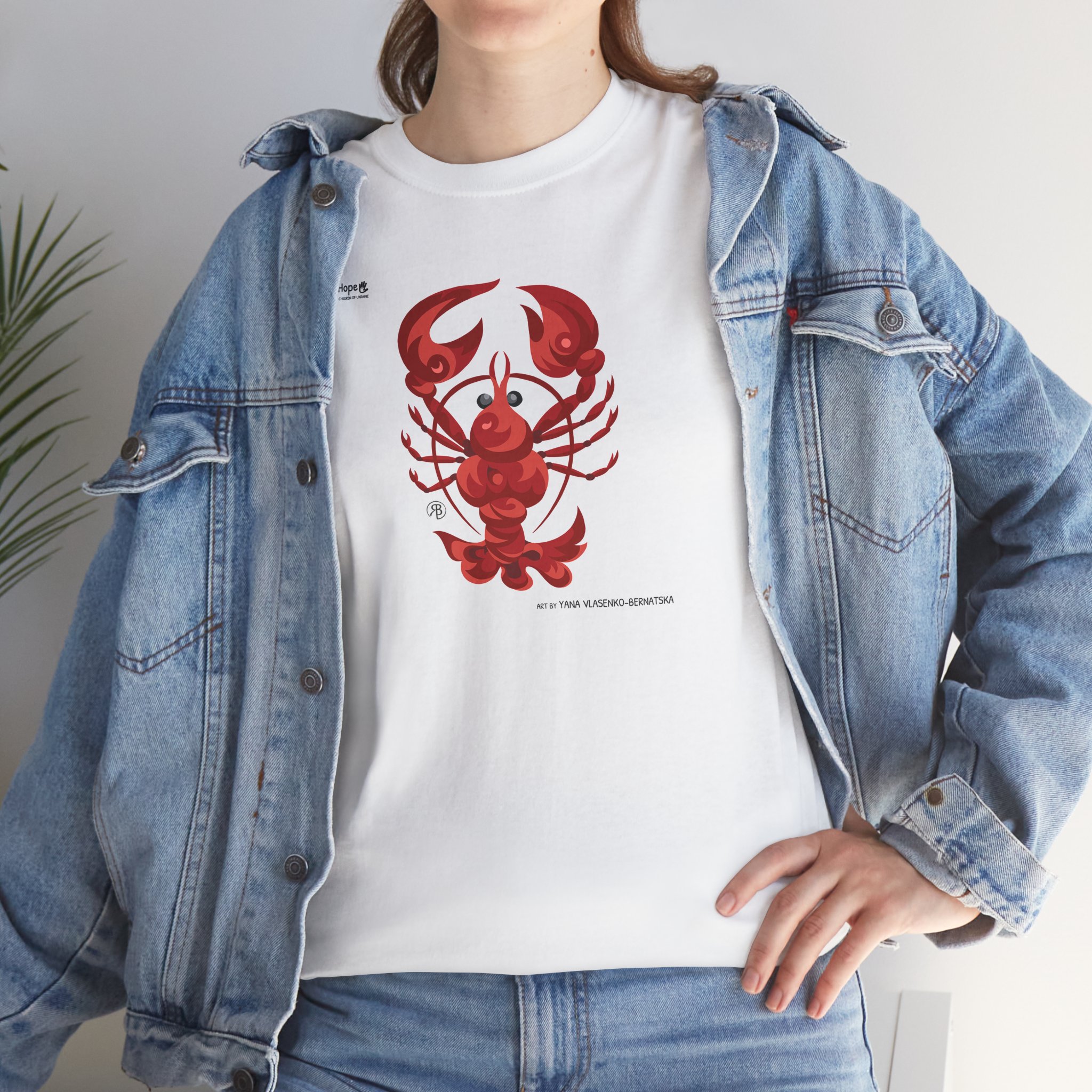 Unisex Heavy Cotton Tee – Crimson Claws - Image 11