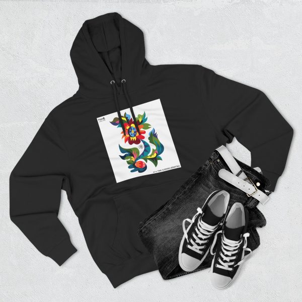 Three-Panel Fleece Hoodie – Rooted in Light - Image 2
