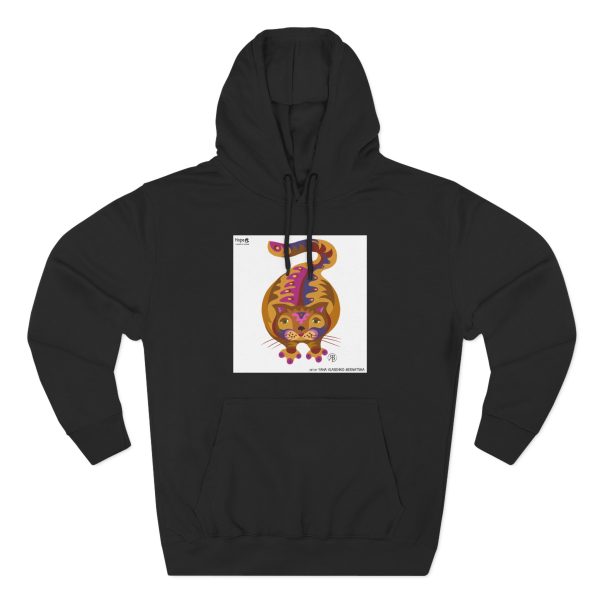 Three-Panel Fleece Hoodie – Stretch & Prowl