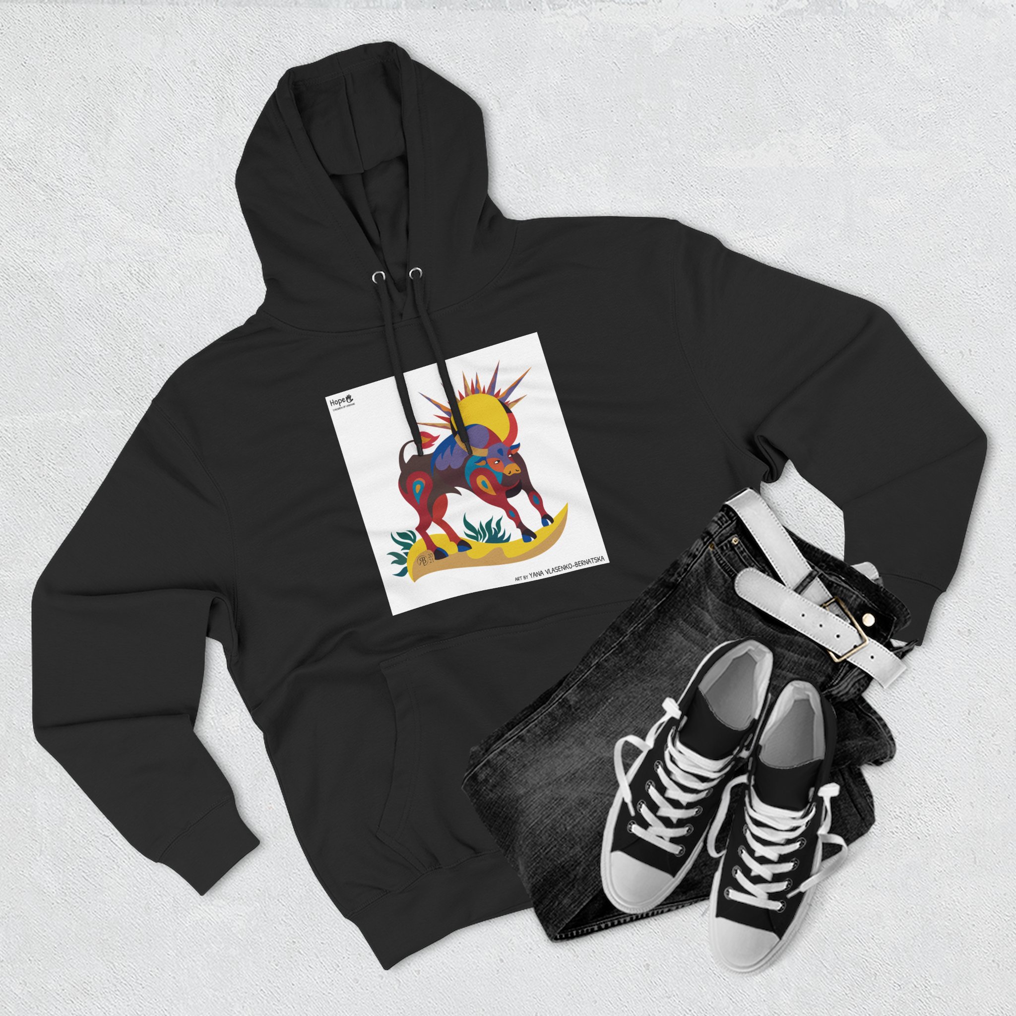 Three-Panel Fleece Hoodie – Sunborn