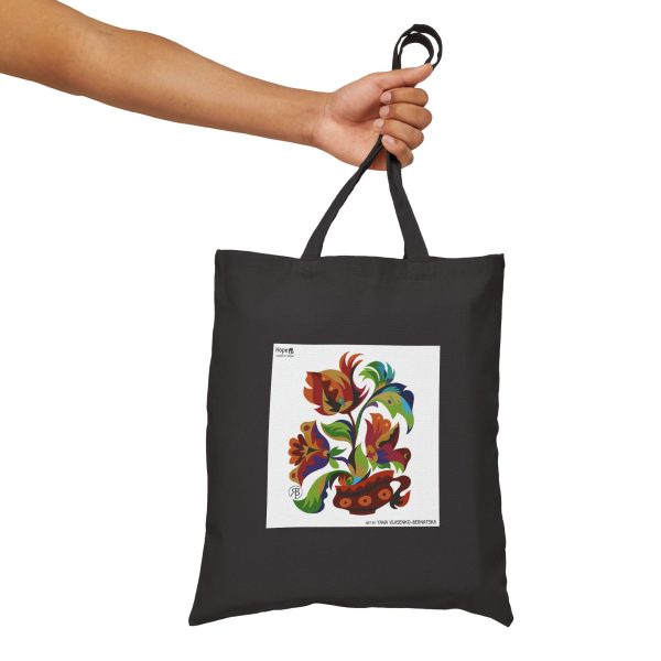 Cotton Canvas Tote Bag – Cup of Bloom - Image 8