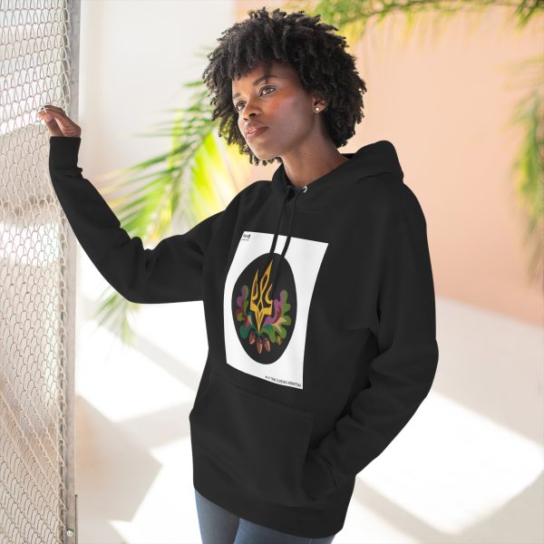 Three-Panel Fleece Hoodie – Rooted in Strength - Image 4
