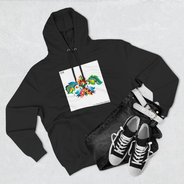 Three-Panel Fleece Hoodie – Balance of Worlds - Image 2
