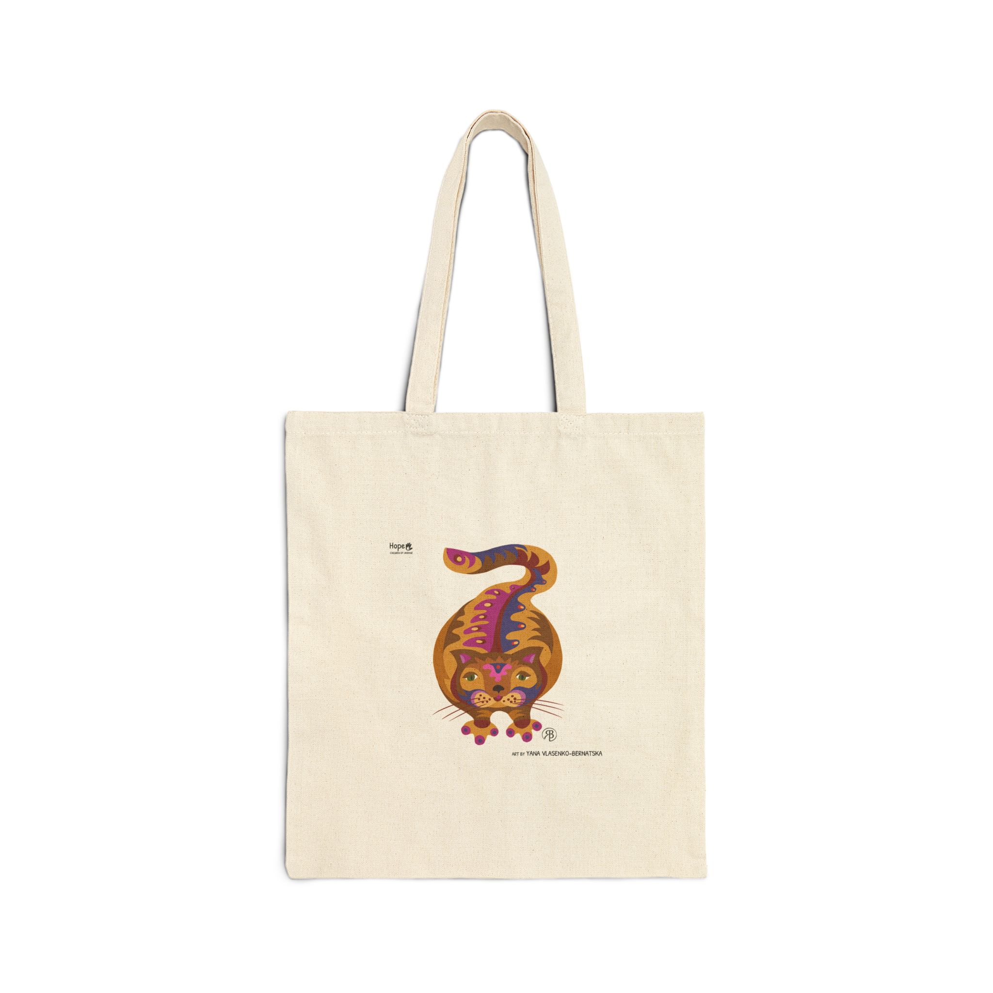 Cotton Canvas Tote Bag – Stretch & Prowl