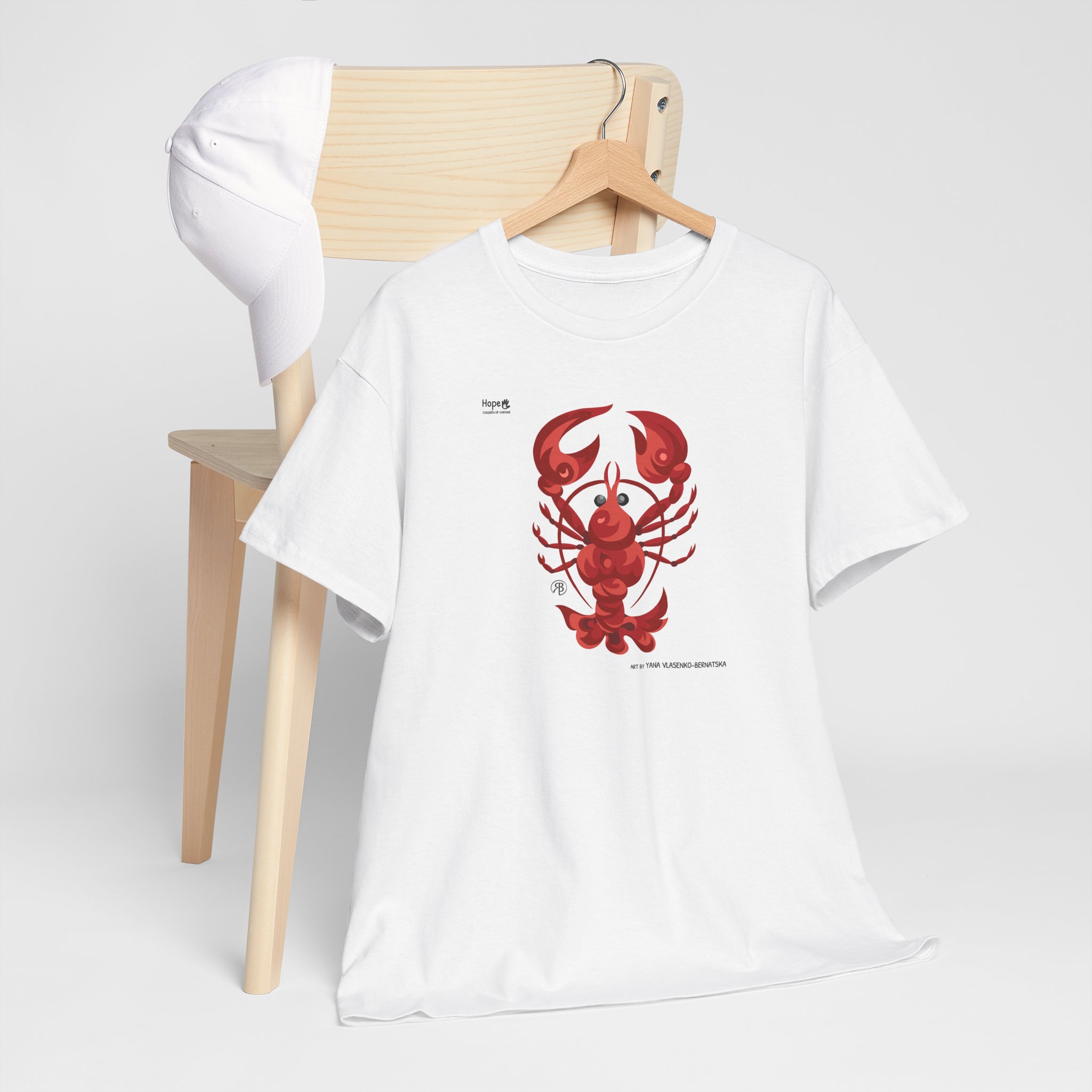 Unisex Heavy Cotton Tee – Crimson Claws - Image 10