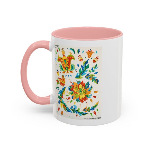 Coffee Mug –  Elements of Samchykivka Painting - Image 11