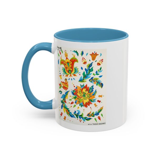 Coffee Mug –  Elements of Samchykivka Painting - Image 19
