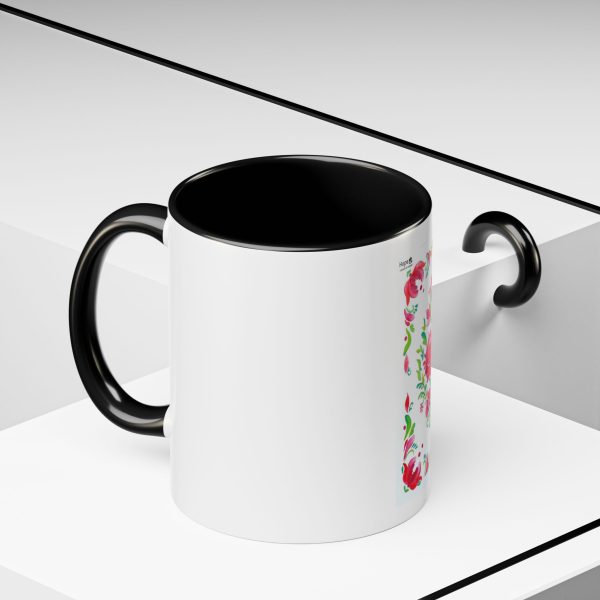Coffee Mug -  Petrykivka Painting - Image 3