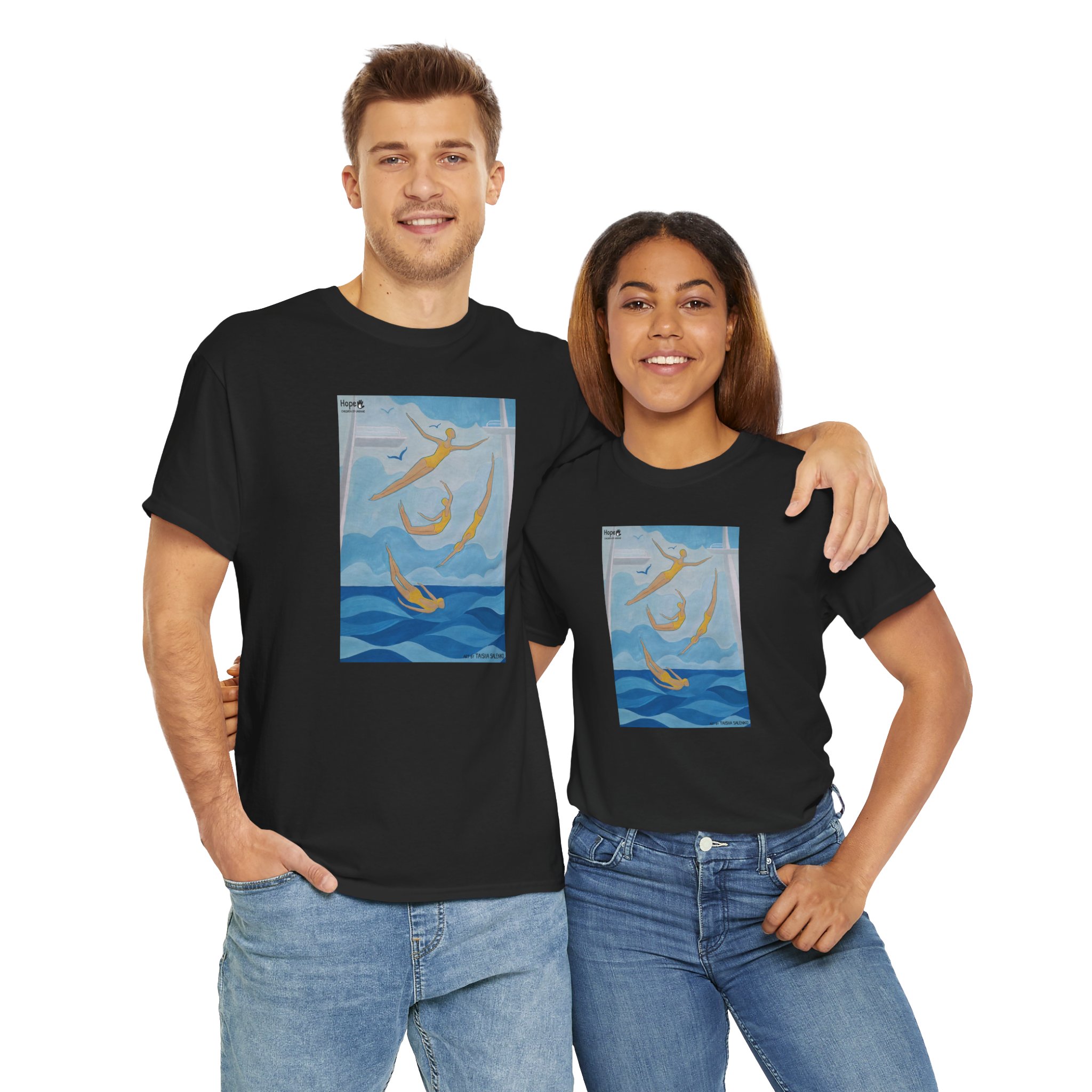 Unisex Heavy Cotton Tee – The Divers