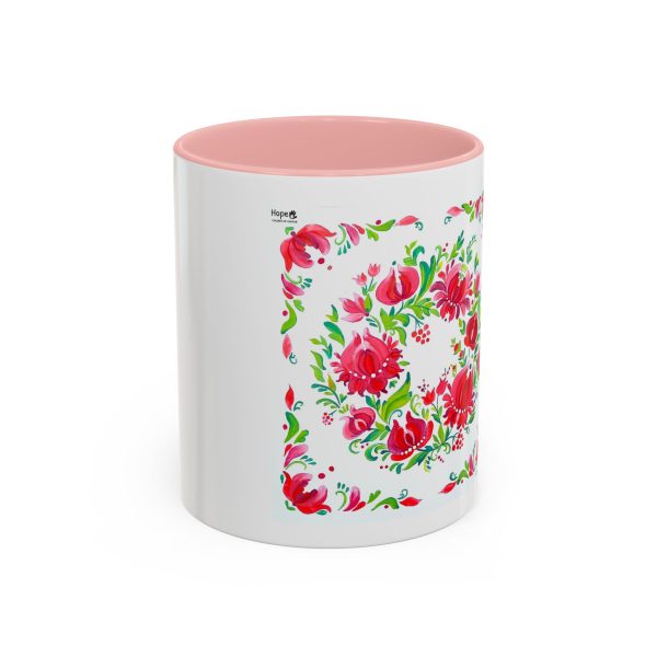 Coffee Mug -  Petrykivka Painting - Image 9