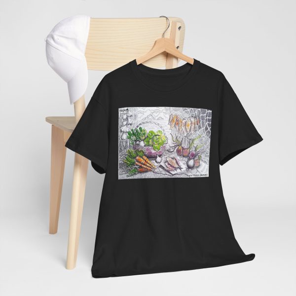 Unisex Heavy Cotton Tee - Graphic Still Life - Image 4