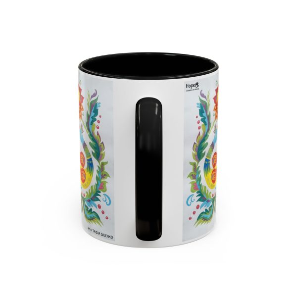 Coffee Mug -  Triptych "Samchykivka Painting" - Image 4