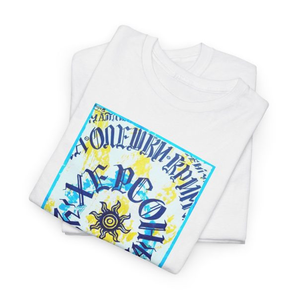 Unisex Heavy Cotton Tee - Kherson Summer - Image 9