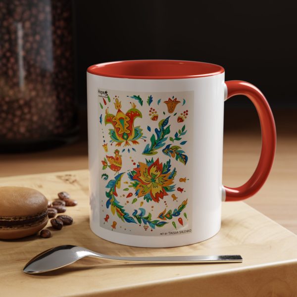 Coffee Mug –  Elements of Samchykivka Painting - Image 14
