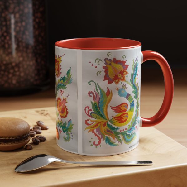 Coffee Mug -  Triptych "Samchykivka Painting" - Image 14