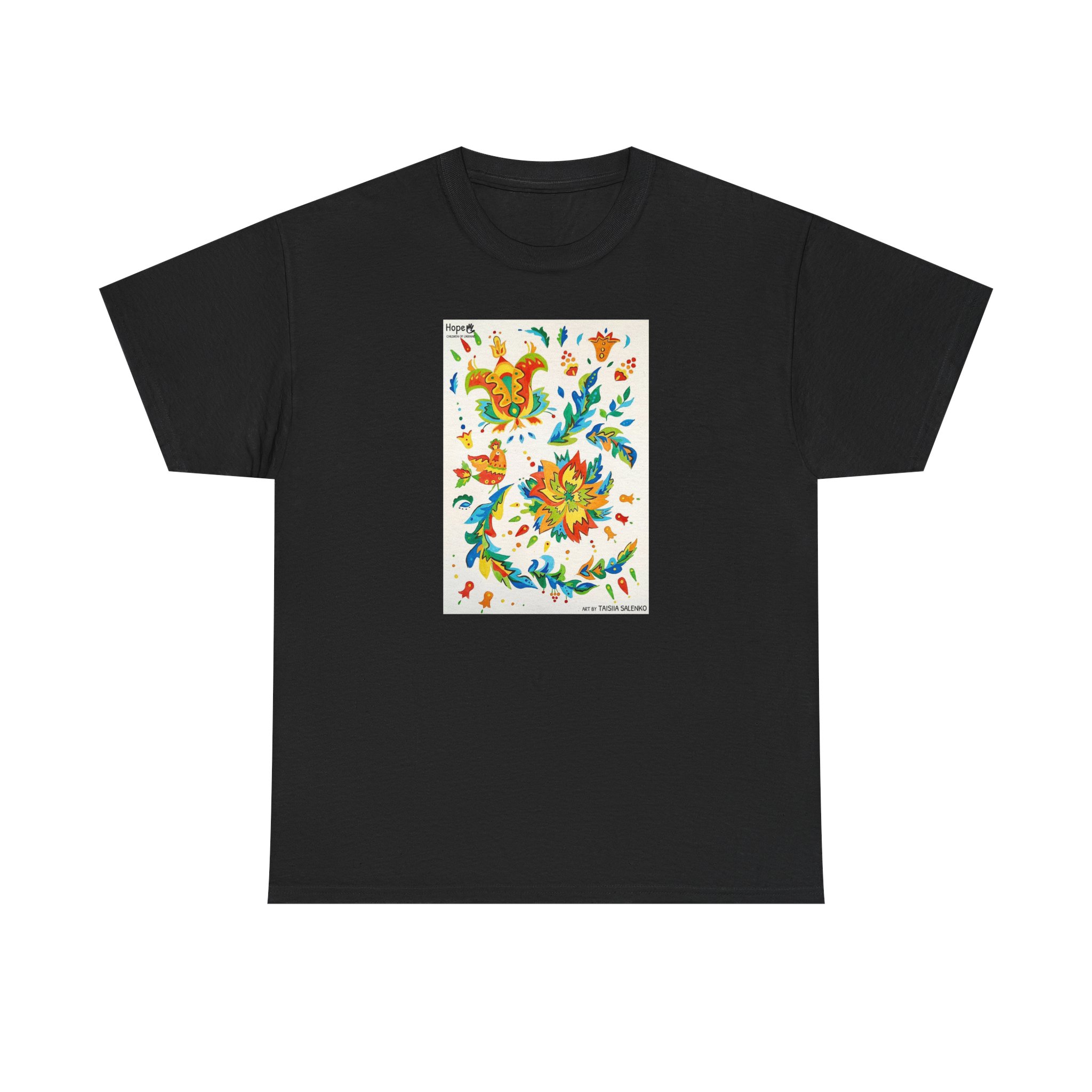 Unisex Heavy Cotton Tee – Elements of Samchykivka Painting