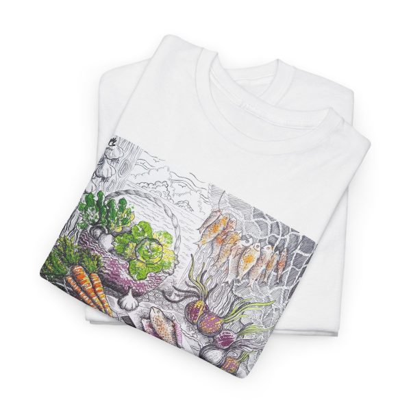 Unisex Heavy Cotton Tee - Graphic Still Life - Image 9