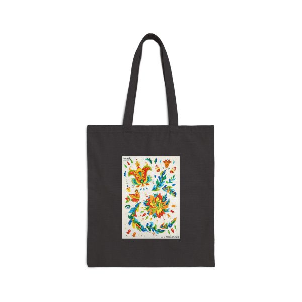 Cotton Canvas Tote Bag - Elements of Samchykivka Painting - Image 6