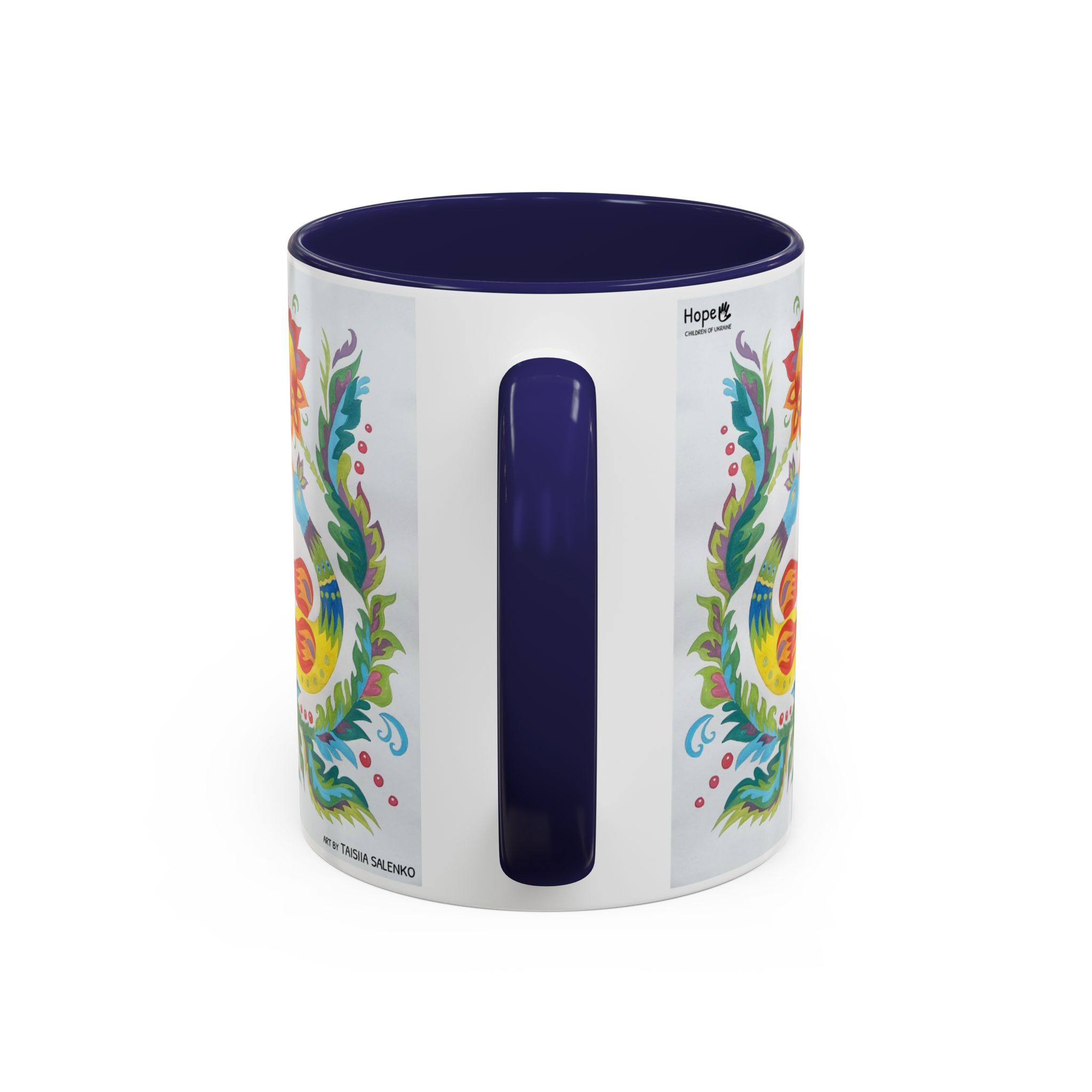 Coffee Mug - Triptych "Samchykivka Painting" - Image 8