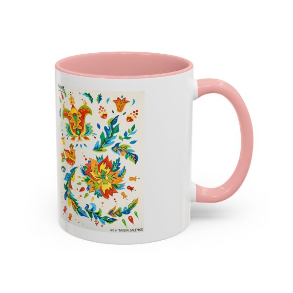 Coffee Mug –  Elements of Samchykivka Painting - Image 10