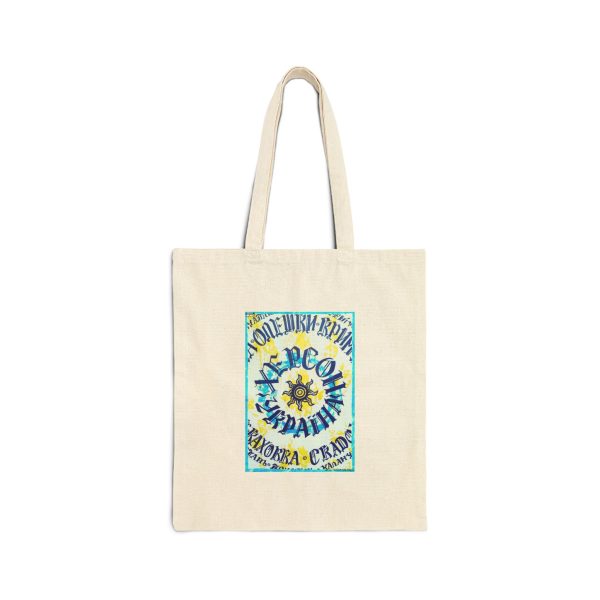 Cotton Canvas Tote Bag - Kherson Summer