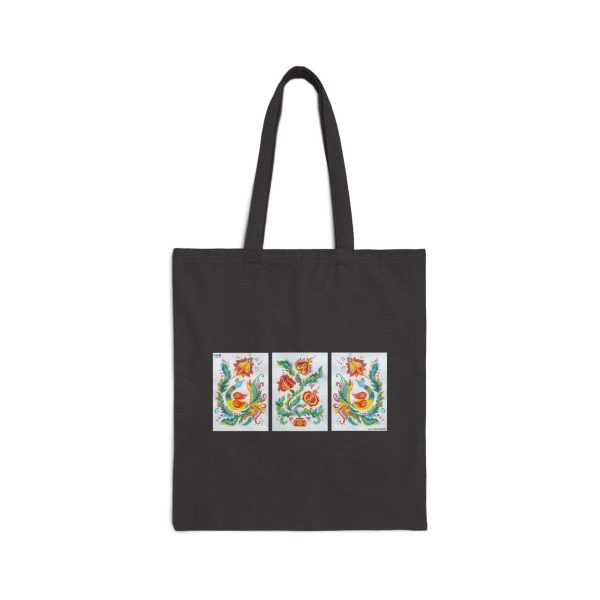 Cotton Canvas Tote Bag - Triptych "Samchykivka Painting" - Image 6