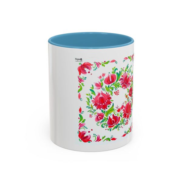 Coffee Mug -  Petrykivka Painting - Image 17
