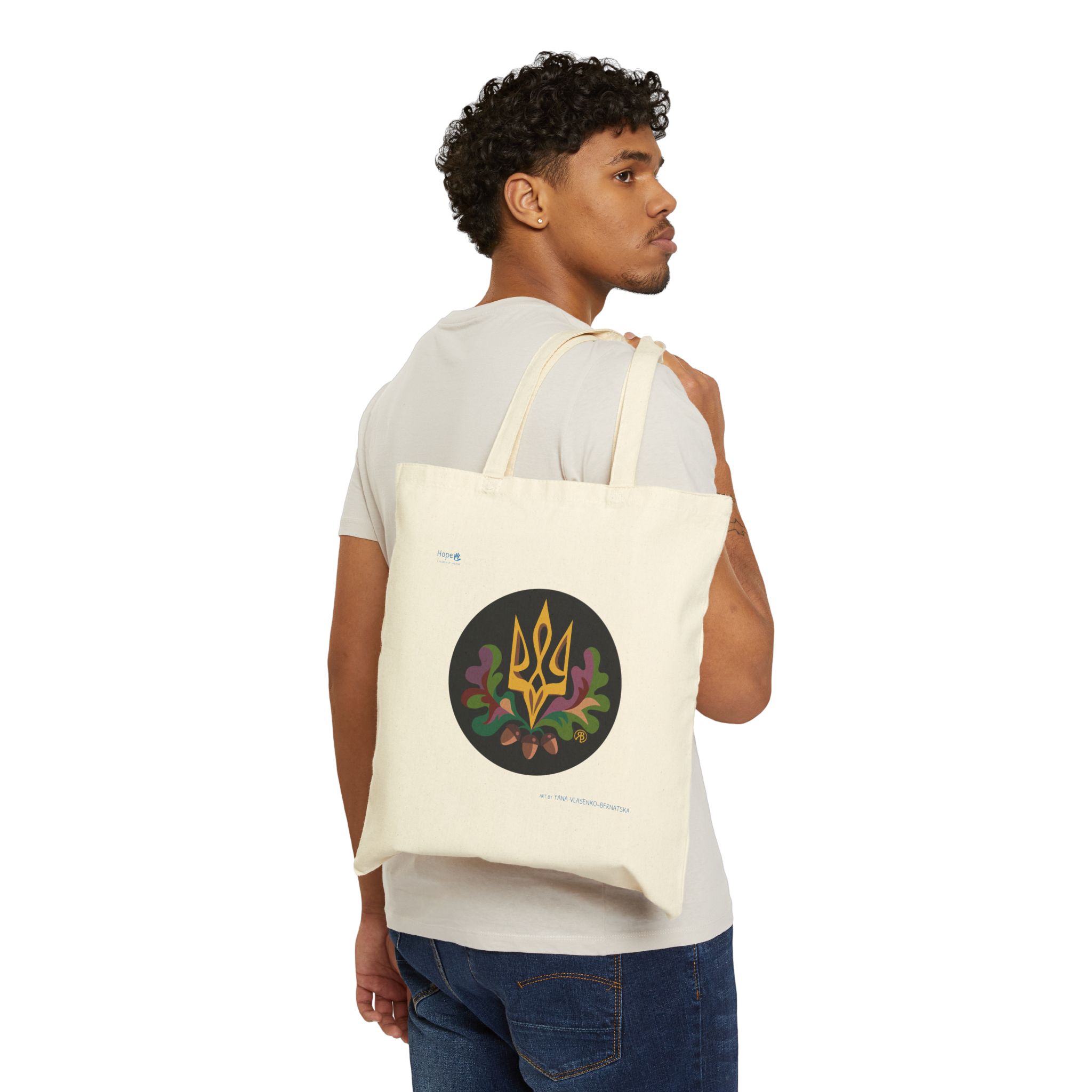 Cotton Canvas Tote Bag – Rooted in Strength