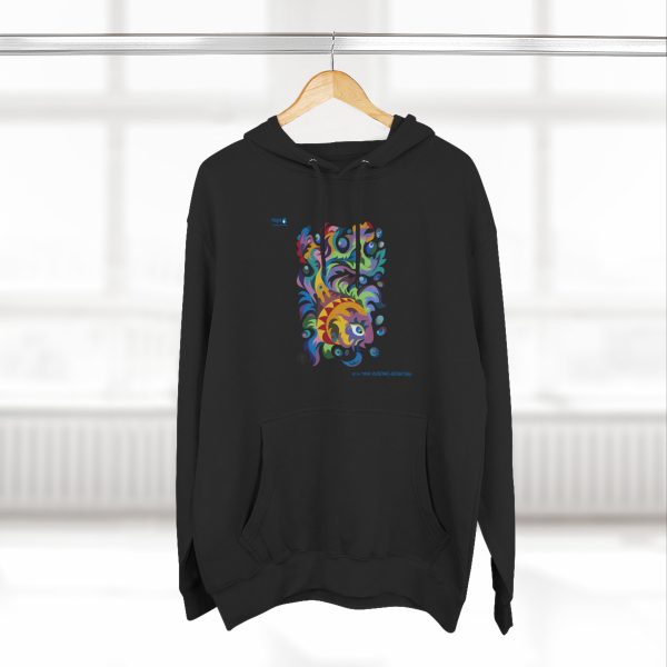 Three-Panel Fleece Hoodie – Dreamfish - Image 5