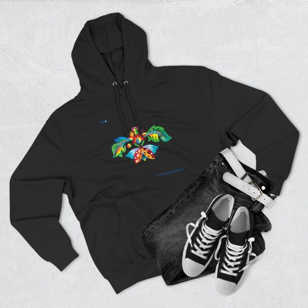Three-Panel Fleece Hoodie – Balance of Worlds - Image 2