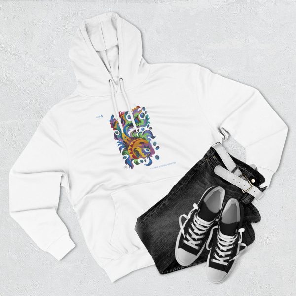 Three-Panel Fleece Hoodie – Dreamfish - Image 7