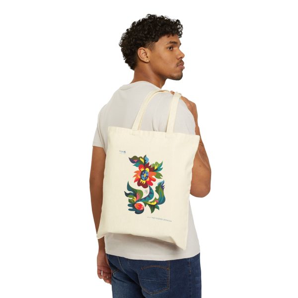 Cotton Canvas Tote Bag – Rooted in Light - Image 2