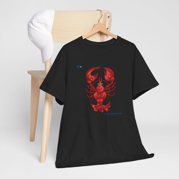Unisex Heavy Cotton Tee – Crimson Claws - Image 4