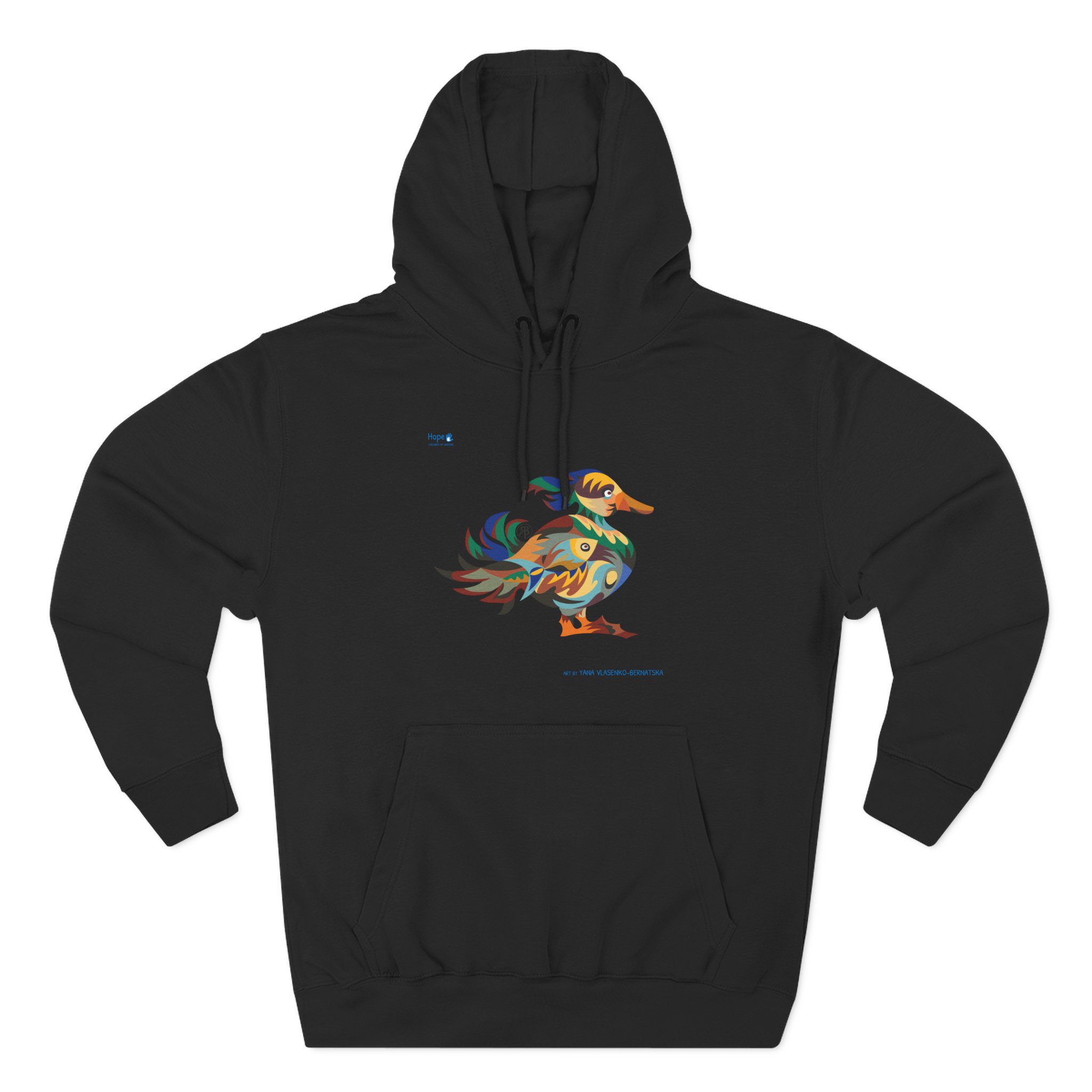 Three-Panel Fleece Hoodie – The Creator