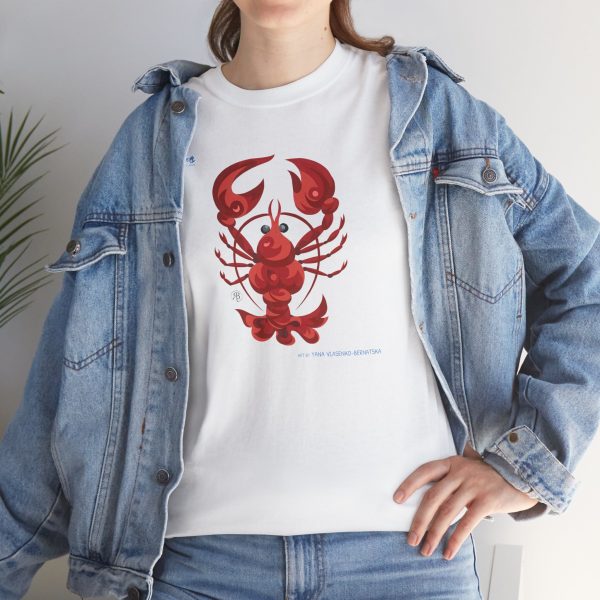 Unisex Heavy Cotton Tee – Crimson Claws - Image 11