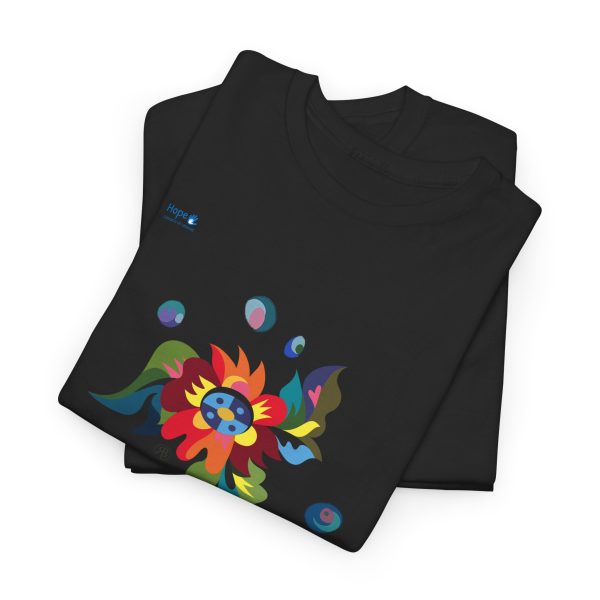 Unisex Heavy Cotton Tee – Blossom of Light - Image 3